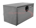 18x18x36 Inch Diamond Tread Aluminum Underbody Truck Box with 3-Pt. Latch