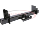 Class 5 62 Inch Service Body Hitch Receiver with 2-1/2 Inch Receiver Tube and 18 Inch Mounting Plates
