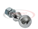 2 Inch Bulk Chrome Hitch Balls With 1 Inch Shank Diameter x 2-1/8 Long