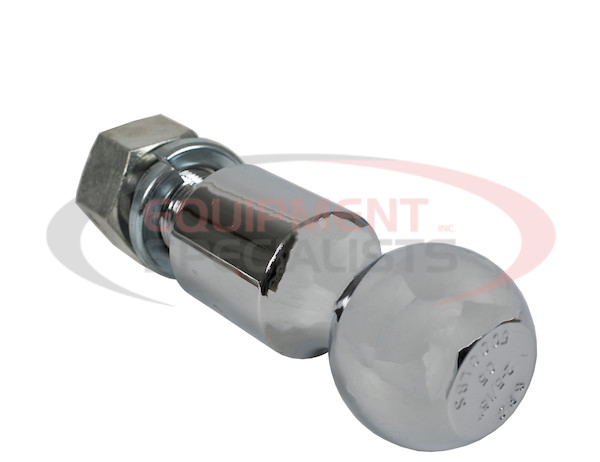 2-5/16 Inch Bulk Chrome Hitch Balls With 1-1/4 Shank x 2-1/2 Long + 2 Inch Riser
