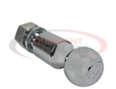 2-5/16 Inch Bulk Chrome Hitch Balls With 1-1/4 Shank x 2-1/2 Long + 2 Inch Riser