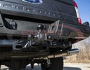 TRI-BALL HITCH WITH BLACK TOWING BALLS - 2-1/2 INCH RECEIVER