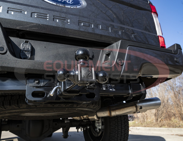 Tri-Ball Hitch with Chrome Towing Balls - 2-1/2 Inch Receiver
