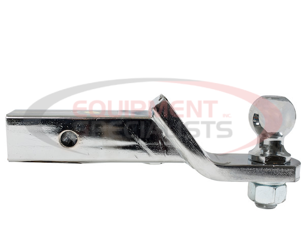 1-7/8 Inch Chrome Ball Mount Kit With 2 Inch Shank 4 Inch Drop-Cotter Pin Hitch