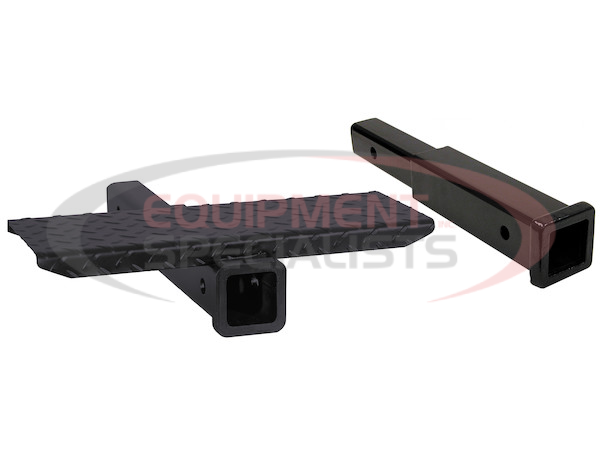 12 Inch Hitch Receiver Extension With Step
