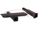 12 Inch Hitch Receiver Extension With Step