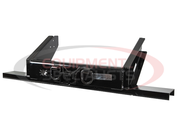 Flatbed/Flatbed Dump Hitch Plate Bumper With 2-1/2 Inch Receiver