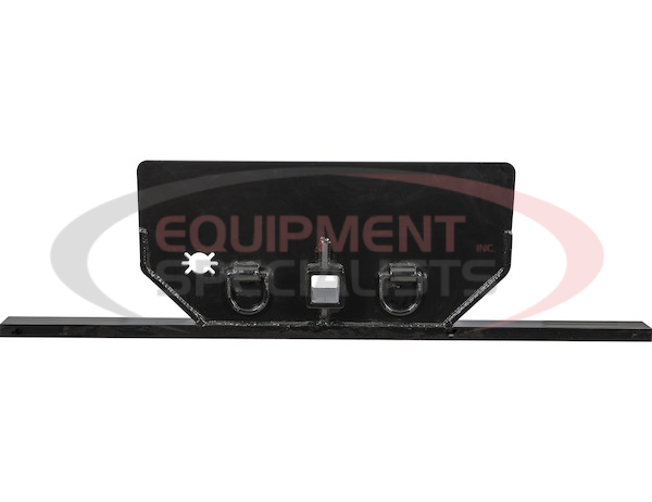 Hitch Plate with 2-1/2 Inch Receiver for GMC?/Chevy?/International? 4500-6500 (2019+) - Bottom Channel