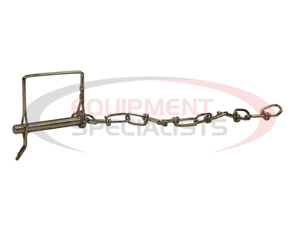 3/8 Inch Safety Pin with 8 Inch Chain