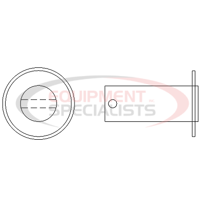 PIN ASM, PIVOT, COUPLER, 10' PLOW