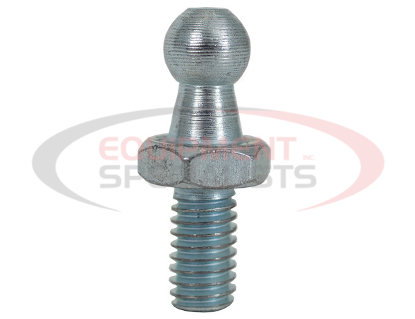 10 MM Ball Stud w/ 5/16-18 in. Threaded Stud - Zinc Plated