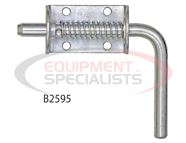 1/2 Inch Stainless Steel Spring Latch Assembly - 2.75 x 8.38 Inch Long