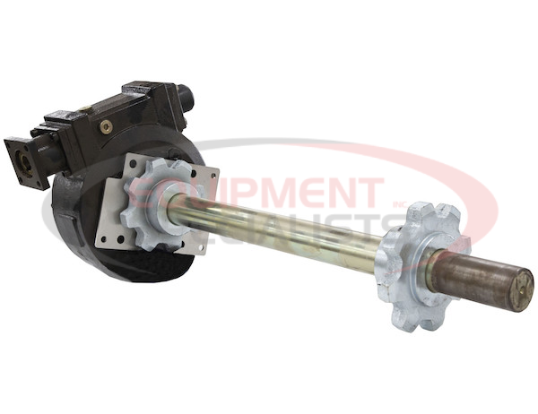 Replacement 25:1 Gearbox Assembly with 2 Inch Shaft and Sprockets