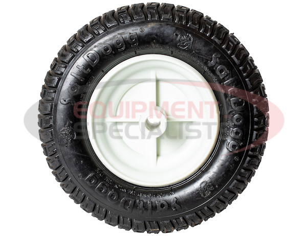 Replacement Wheel with SaltDogg? Logo for Walk-Behind Spreaders