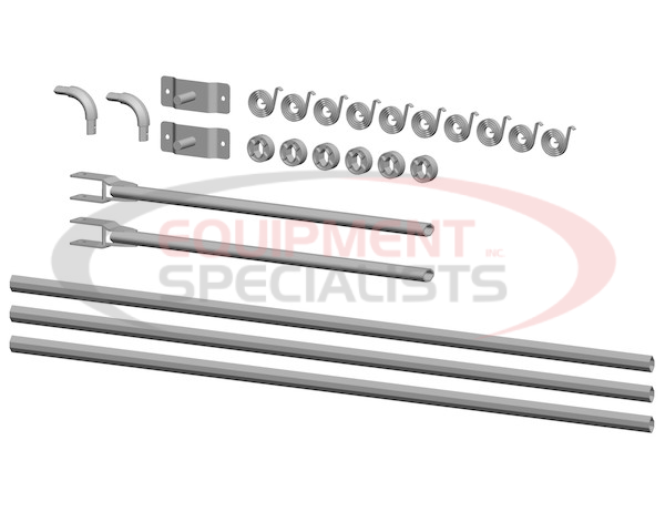 Universal Aluminum Tarp Arm Kit For 14-23 Foot Dump Bodies