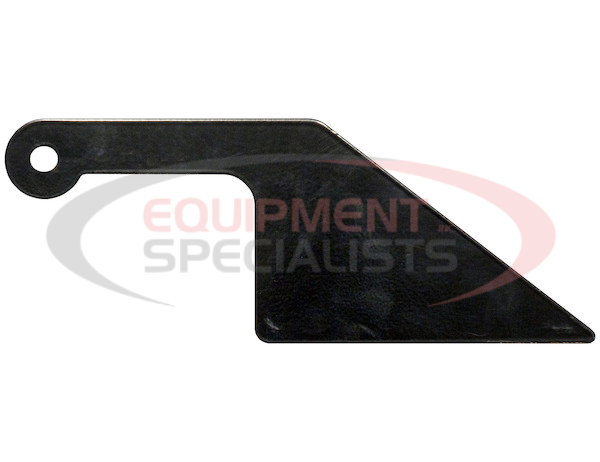 Tarp Tension Bow Catch Plate - Black Powder Coated Steel