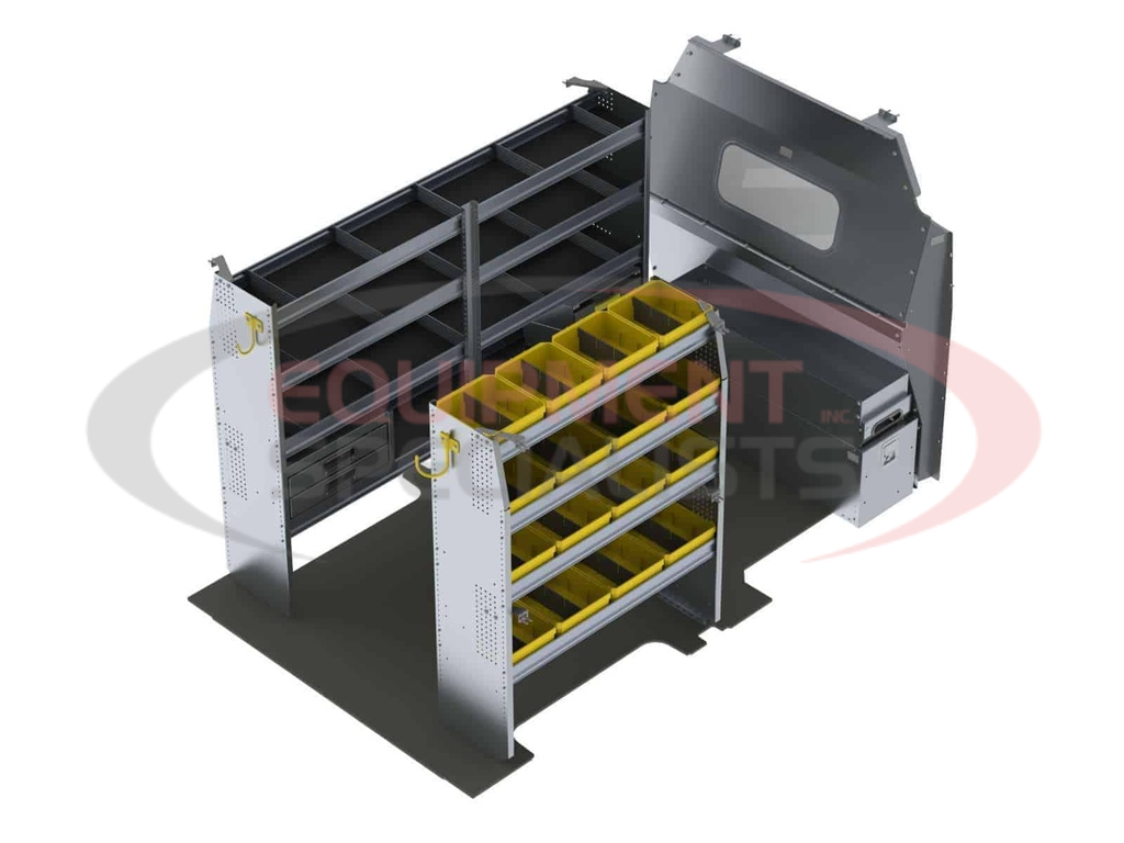 Aluminum Package, Ford Transit Medium Roof, 148" Wheelbase