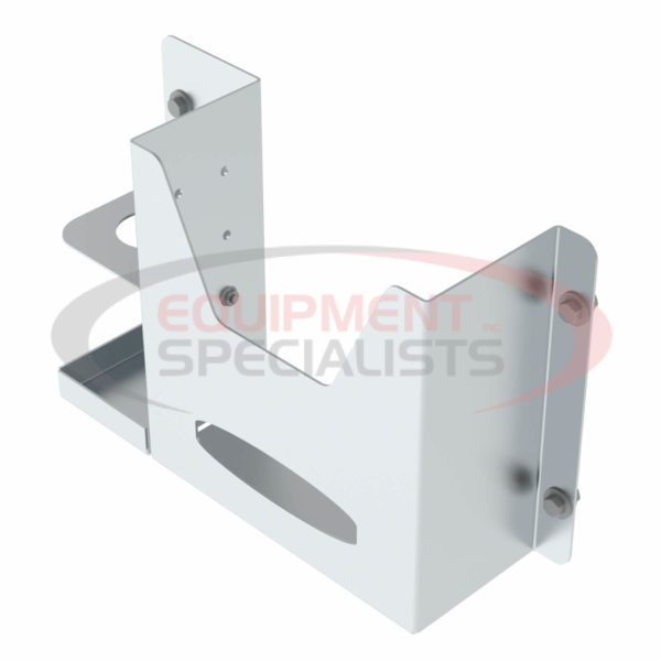 3 in 1 caddie, aluminum dispenser unit
