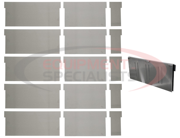 16 Piece Divider Kit for 12x24x40 Slide Out Truck Bed Boxes