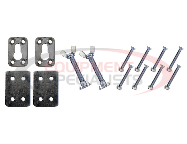 MOUNTING HARDWARE KIT FOR WC100609 STEEL MOTORCYCLE CHOCK