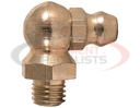 1/4-28 Inch Taper Thread Grease Fittings - 90?