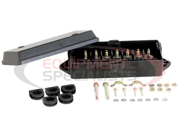 Polypropylene Electrical Junction Box With 7 Terminals