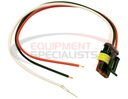 DOT Light Plug 3-Wire AMP-Style Plug With 3-Pin PL-3 Female Plug