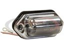 2 Inch License/Utility Light with 2 LEDs and Stripped Leads