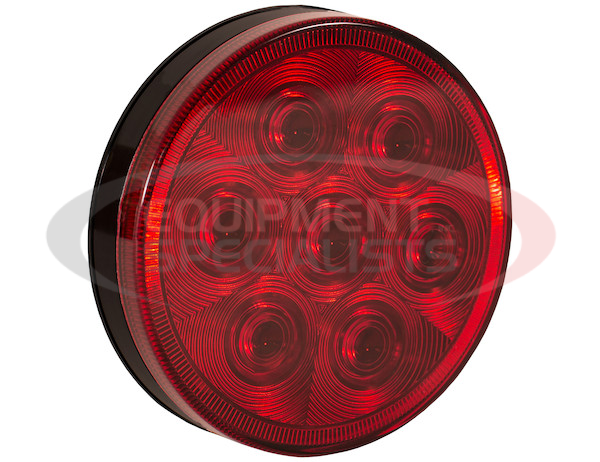 4 INCH RED ROUND STOP/TURN/TAIL LIGHT WITH 7 LEDS - LIGHT ONLY