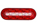 6 Inch Oval Combination Stop/Turn/Tail &amp; Backup Light Kit (Includes Grommet and Plug)