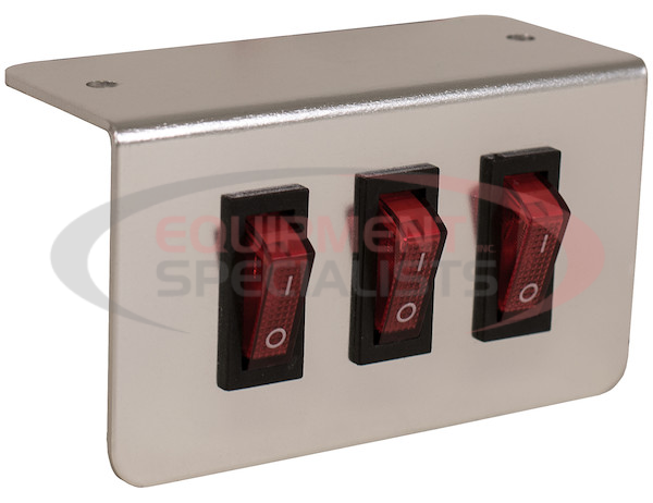 Pre-Wired Triple Switch Panel