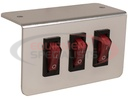 Pre-Wired Triple Switch Panel
