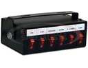 6 Function Backlit Pre-Wired Switch Box Fused With Relay And Circuit Breaker