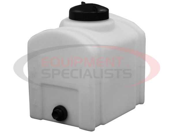 8 Gallon Domed Storage Tank - 16x12x15 Inch
