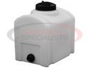 8 Gallon Domed Storage Tank - 16x12x15 Inch