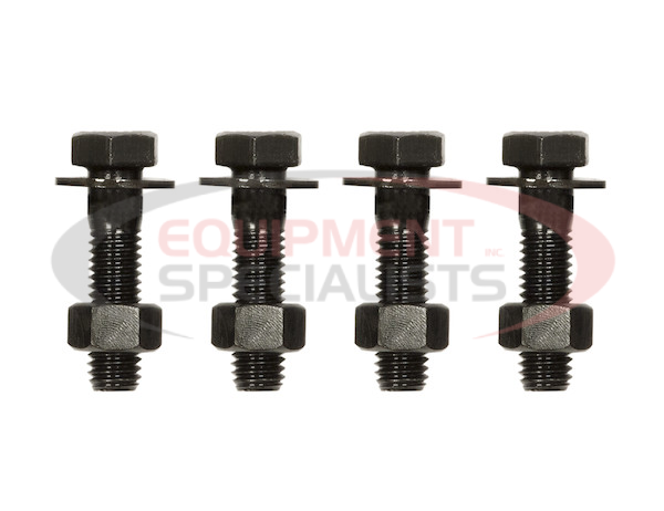 Mounting Kit: (4) 3/4 in. x 3-1/2 in. Grade 8 cap screws, (4) 3/4 in. Grade 8 hex nuts, and (4) 3/4 in. heavy lock washers