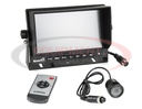 Backup Camera System with Recessed Night Vision Backup Camera