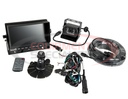 Quad Screen Backup Camera System with Backup Camera