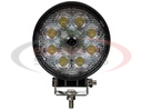 Round LED Flood Light with Built-In Backup Camera