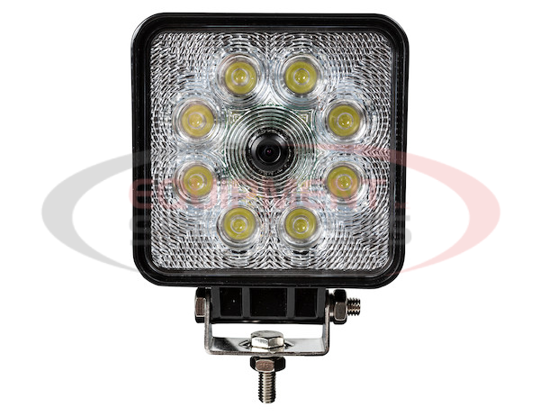 Square LED Flood Light with Built-In Backup Camera