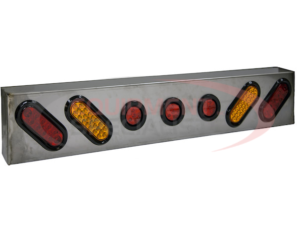 44 Inch Oval LED Light Bar Kit