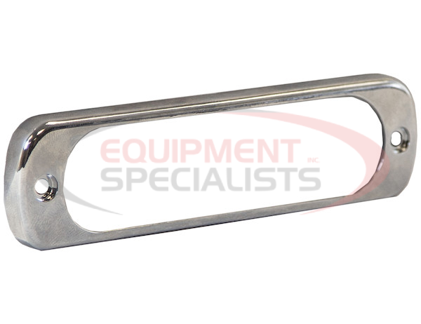 Chrome Bezel for 4.4 Inch Thin Mount LED Strobe Light