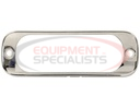 Chrome Bezel For 3.375 Inch Thin Mount Horizontal Strobe Light