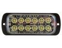 Thin Dual Row 4.5 Inch Clear LED Strobe Light
