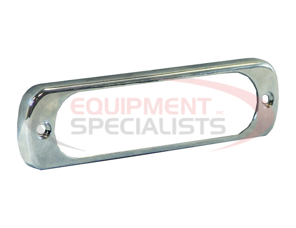 Chrome Bezel for Thin Dual Row 4.5 Inch LED Strobe Light Series