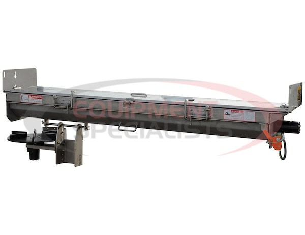 SaltDogg Under Tailgate Spreader Drivers Discharge-8 Inch Sides-Stainless Steel