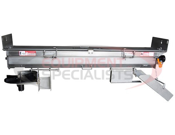 SaltDogg Heavy Duty 9 Inch Auger Under Tailgate Spreader-15 Inch Sides-Stainless