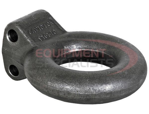 Plain 10-Ton Forged Steel Tow Eye 3 Inch I.D.