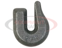 5/16 Inch Drop Forged Weld-On Heavy-Duty Towing Hook - Grade 43
