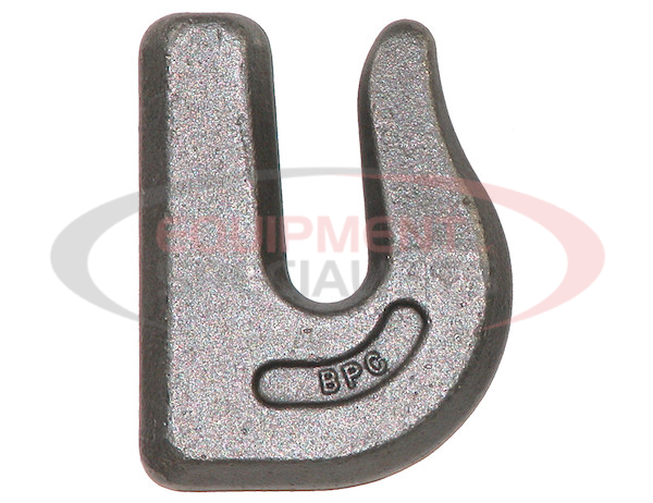 3/8 Inch Drop Forged Weld-On Heavy-Duty Towing Hook - Grade 43